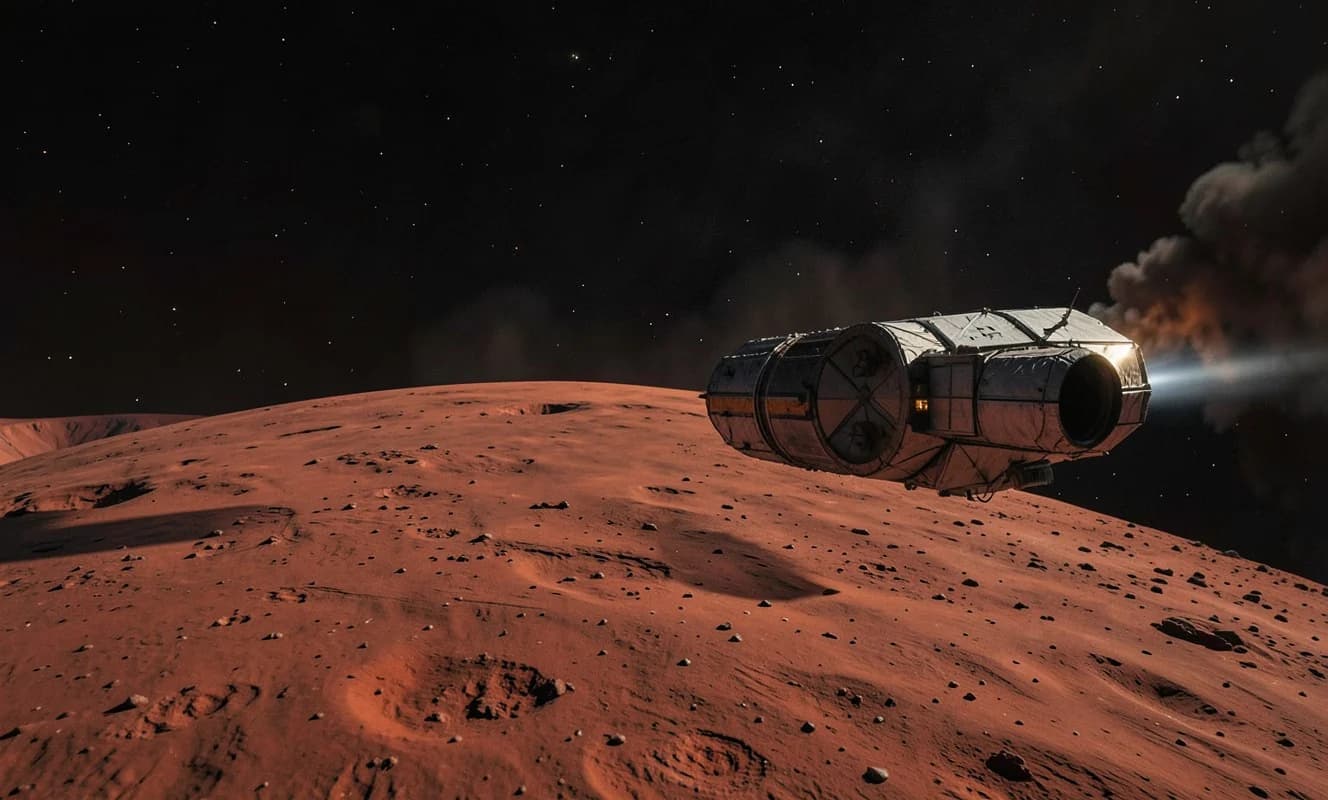 NASAのPsycheミッション、火星通過をタイムラプスで記録