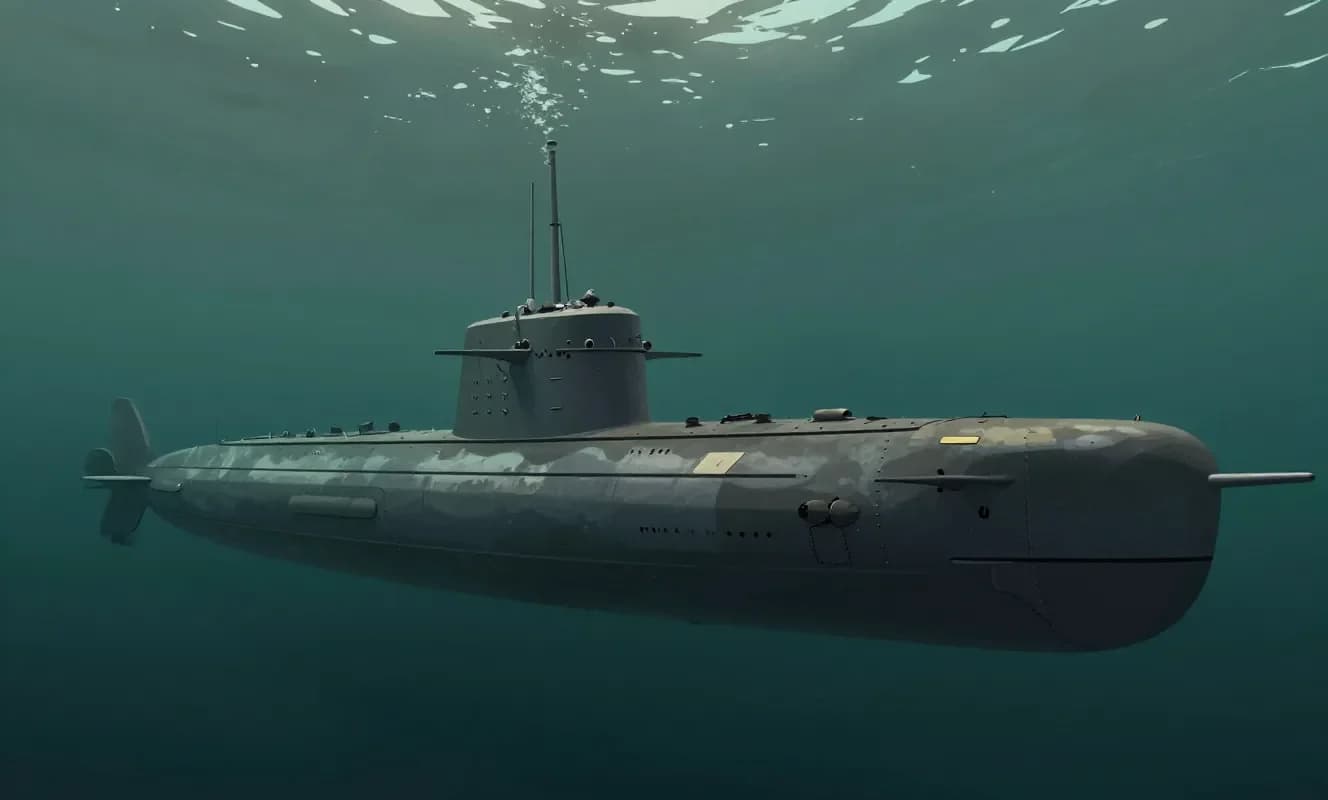 II. Dünya Savaşı'nda tek örneği: Britanya HMS Venturer, tam yüzdürmekte olan Alman U-864'ü dört torpido ile vurdu