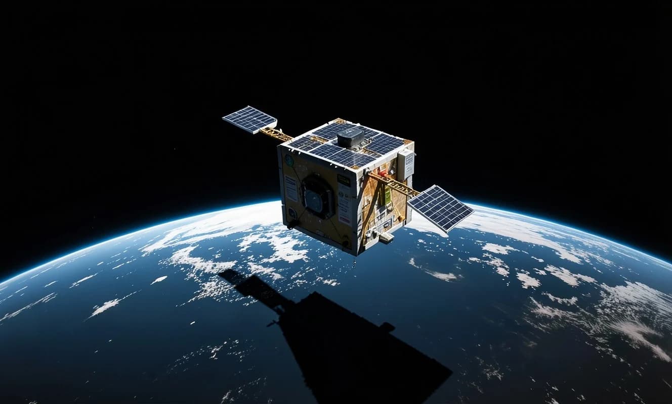 Ukrayna girişimi Himera ve GomSpace, deneysel uydu Obria Nano'yu yörüngede test ediyor