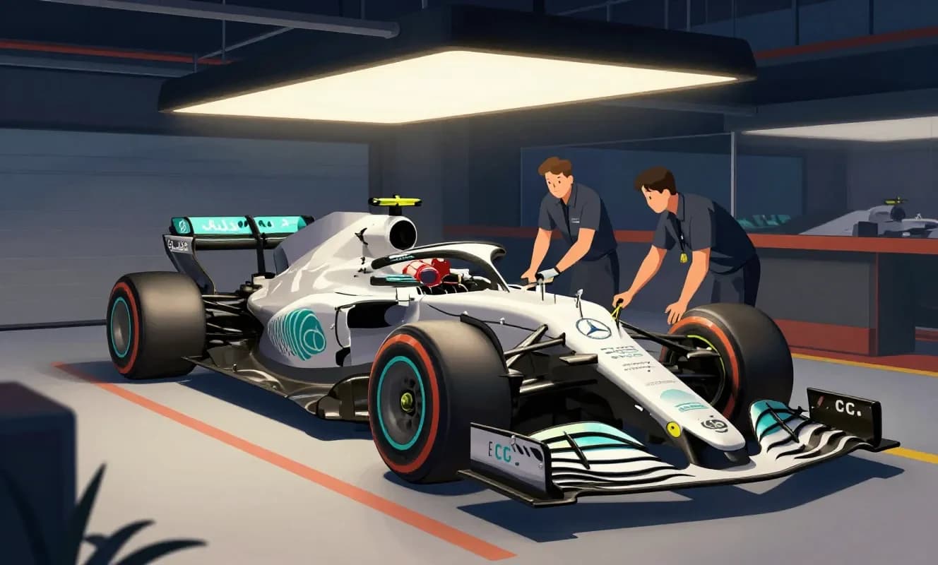 Russell Singapur GP'sinde ceza ile son sıradan başlayacak