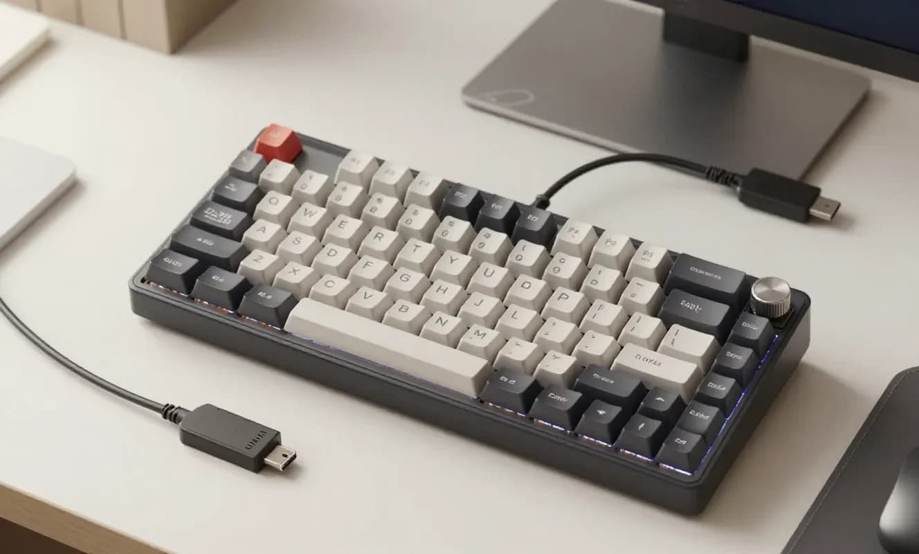 G-LAB Keyz Elite 300 GRG: 75% kompakt, üç modlu bağlantılı mekanik klavye 89,99 euro'ya