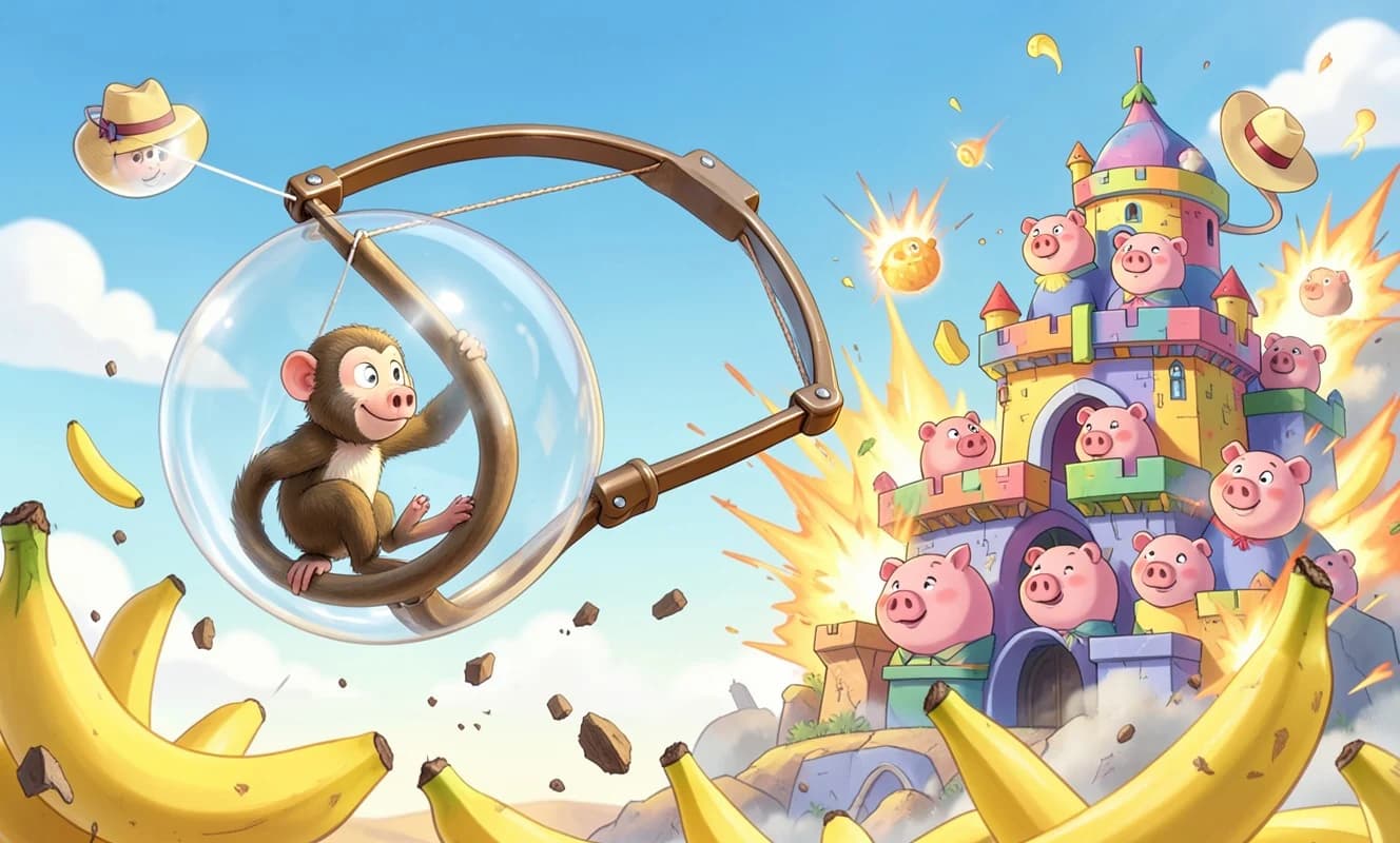 Sega ve Rovio, 'Angry Birds 2' ve 'Super Monkey Ball Banana Rumble' için çapraz oyun etkinliği başlattı