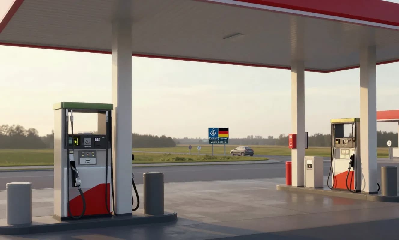 Los precios de la gasolina en los Países Bajos son mucho más altos que en Alemania y Bélgica, los conductores cruzan la frontera
