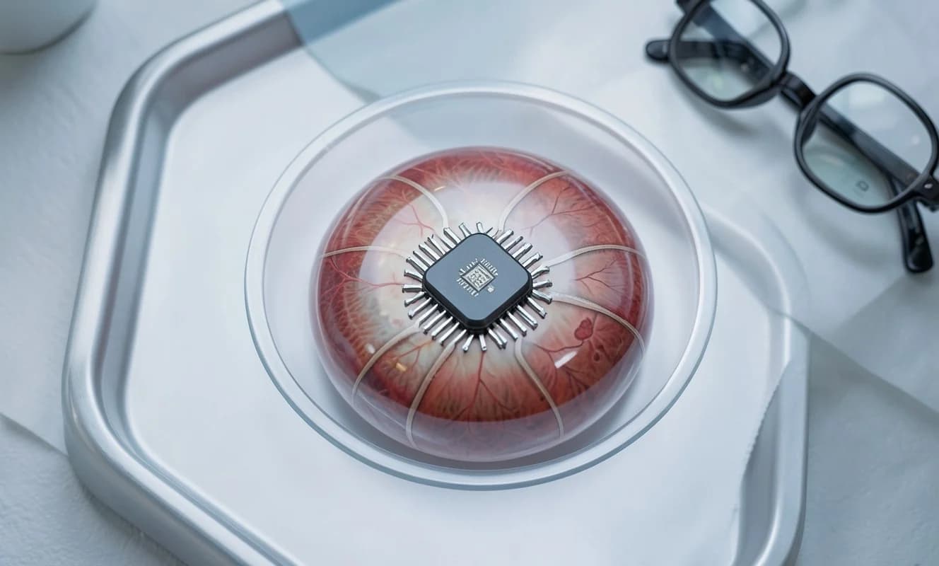 Science Corporation, Stargardt hastalığına PRIMA çipini ilk kez yerleştirdi