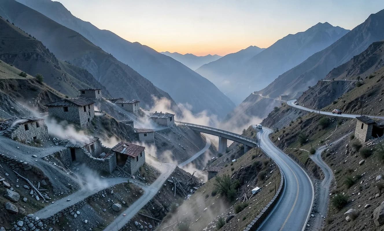 Tibet'te 7 büyüklüğünde deprem: En az 16 ölü, 300'ün üzerinde ev yıkıldı