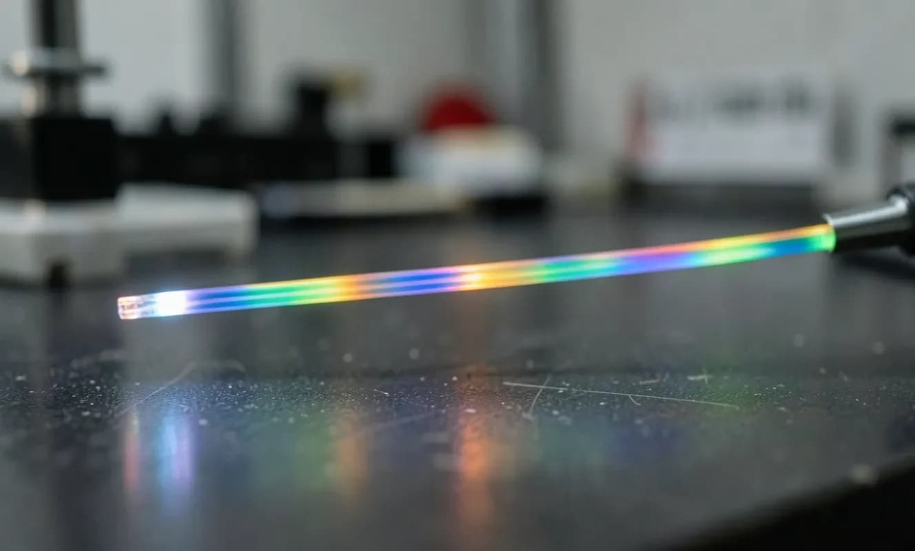 Tek bir lifte düşük gürültü súperkontinyum lazer menşidi iki kat artırıldı