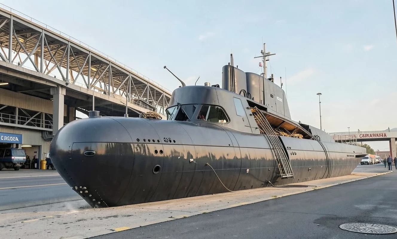 İspanyol S-81 Isaac Peral submarinini ziyaret etmek için biletler 11 dakikada tükendi