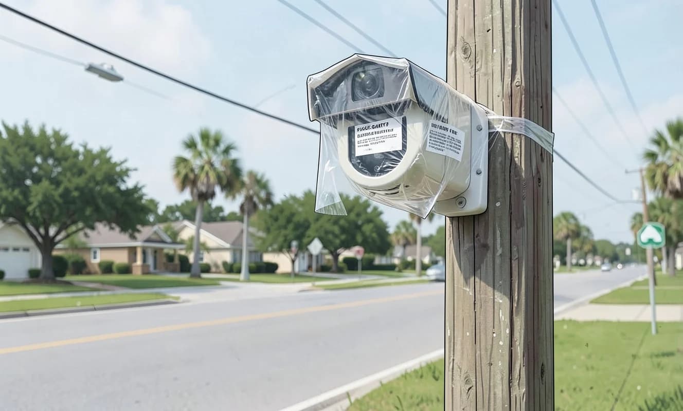 Cámaras Flock no autorizadas encontradas en Florida: 14 adicionales, 11 sin dueño