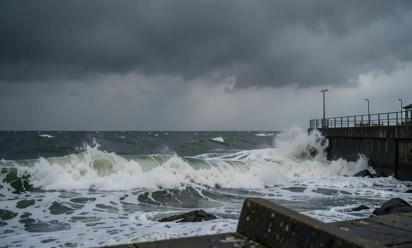 La combinación de física y inteligencia artificial mejora las predicciones de olas de tormenta