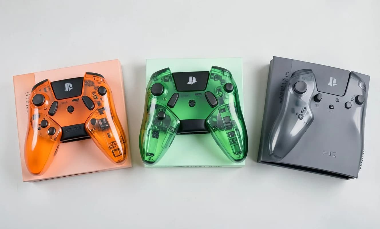 PlayStation Prism Koleksiyonu: Şeffaf DualSense ve PS5 kapakları duyuruldu