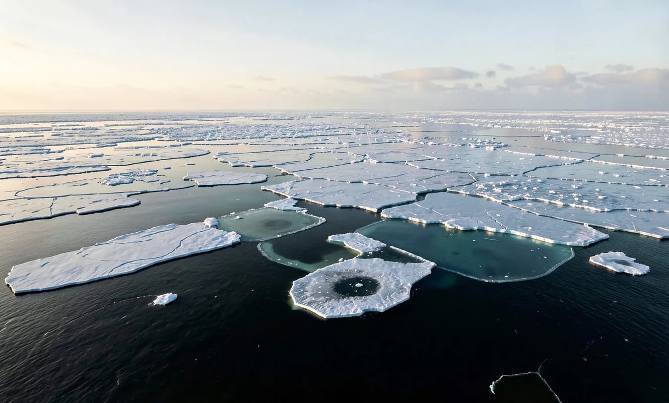 Arktik Deniz Buzu 2026 Minimumu: 4,6 Milyon Karekilometre ile 10. En Düşük Seviye